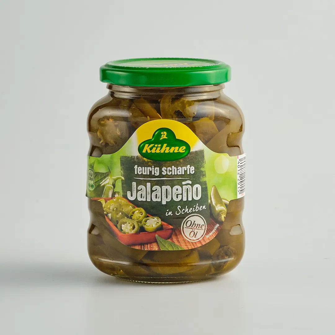 Kuhne Sliced Jalapeno 370ml